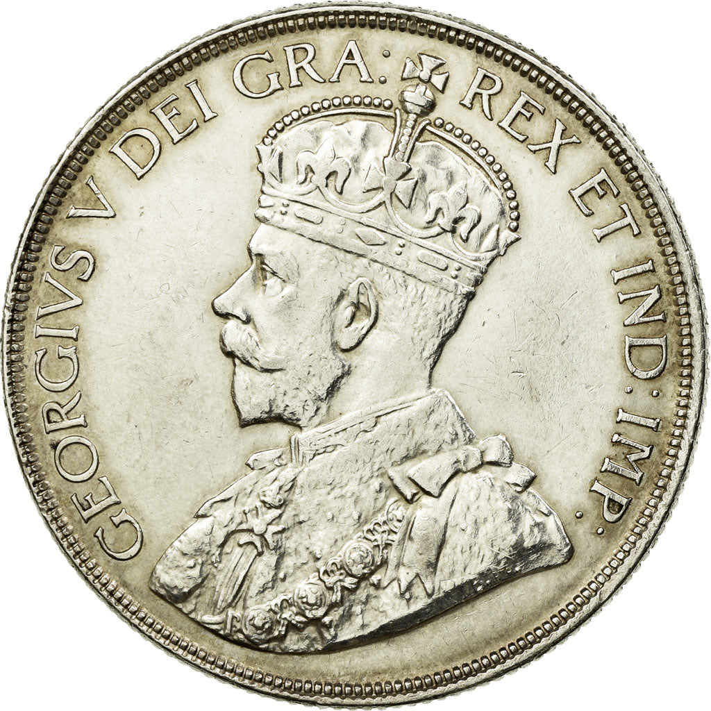 Münze, Kanada, George V, Dollar, 1936, Royal Canadian Mint, Ottawa, VZ, Silber