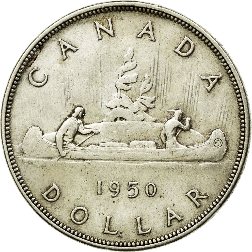 Moneta, Canada, George VI, Dollar, 1950, Royal Canadian Mint, Ottawa, BB+