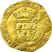 Coin, France, Charles VI, Ecu d'or à la Couronne, 1411, Angers