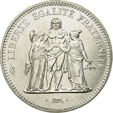 Monnaie, France, Hercule, 50 Francs, 1974, Avers 20 francs, SUP, Argent