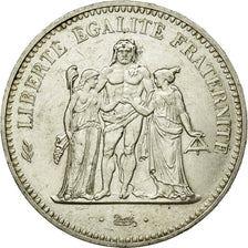 Coin, France, Hercule, 50 Francs, 1974, Avers 20 francs, EF(40-45), Silver