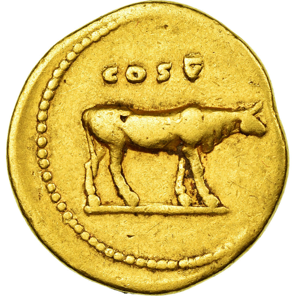 Coin, Titus, Aureus, 76, Rome, VF(30-35), Gold, RIC:868