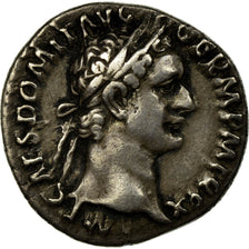 Monnaie, Domitien, Denier, 90-91, Rome, SUP, Argent, RIC:721