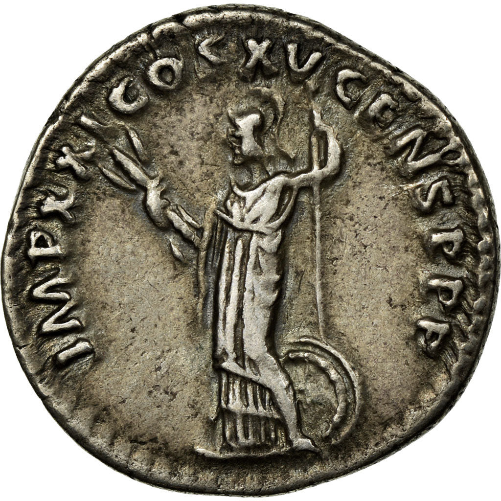 Monnaie, Domitien, Denier, 90-91, Rome, SUP, Argent, RIC:721