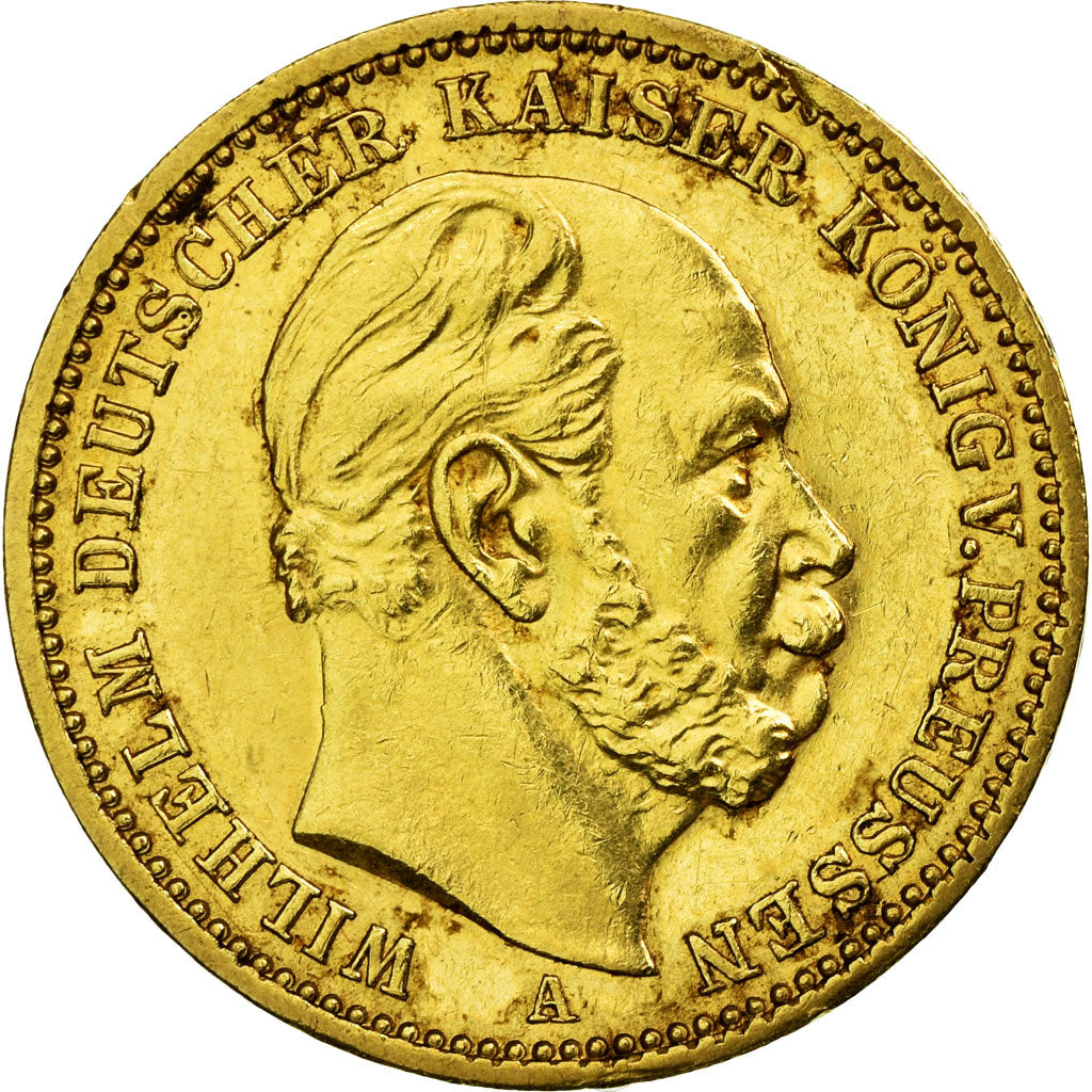 Moneda, Estados alemanes, PRUSSIA, Wilhelm I, 20 Mark, 1871, Berlin, EBC, Oro
