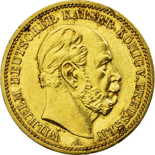 Moneda, Estados alemanes, PRUSSIA, Wilhelm I, 20 Mark, 1871, Berlin, EBC, Oro
