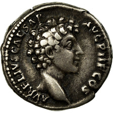 Coin, Antoninus Pius with Marcus Aurelius, Denarius, 141-143, Rome, AU(50-53)