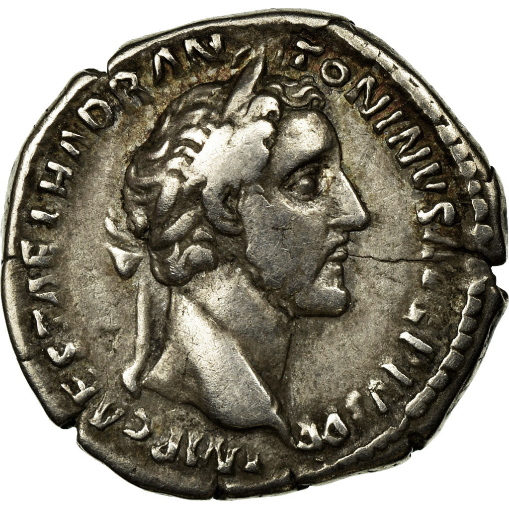 Coin, Antoninus Pius, Denarius, 152, Rome, EF(40-45), Silver, RIC:218