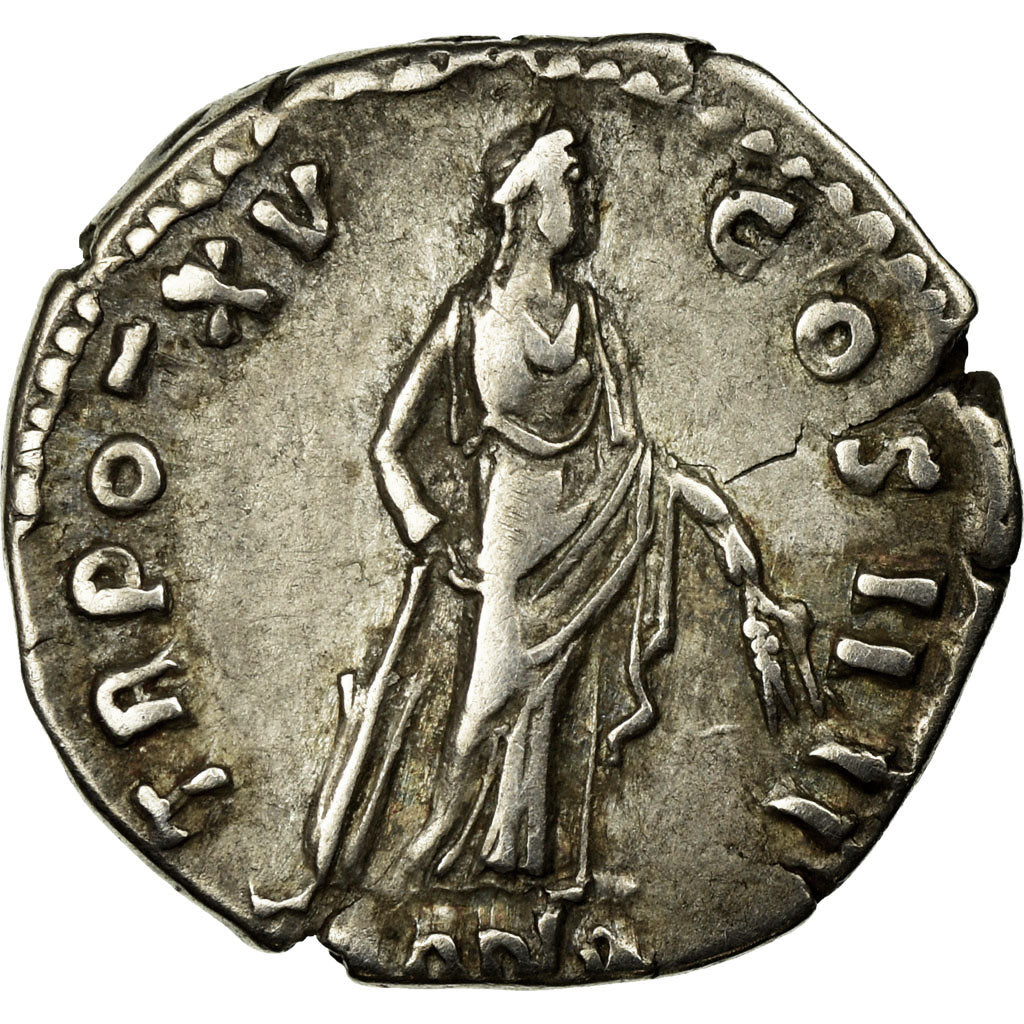 Coin, Antoninus Pius, Denarius, 152, Rome, EF(40-45), Silver, RIC:218