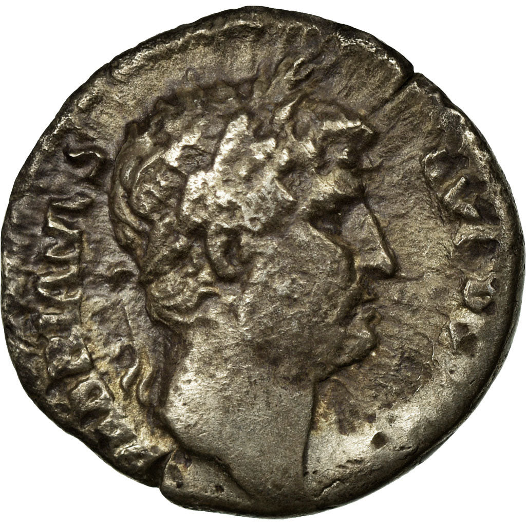 Coin, Hadrian, Denarius, 127, Rome, VF(30-35), Silver, RIC:173d