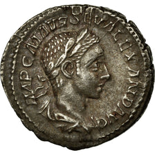 Coin, Severus Alexander, Denarius, 225, Rome, AU(55-58), Silver, RIC:144