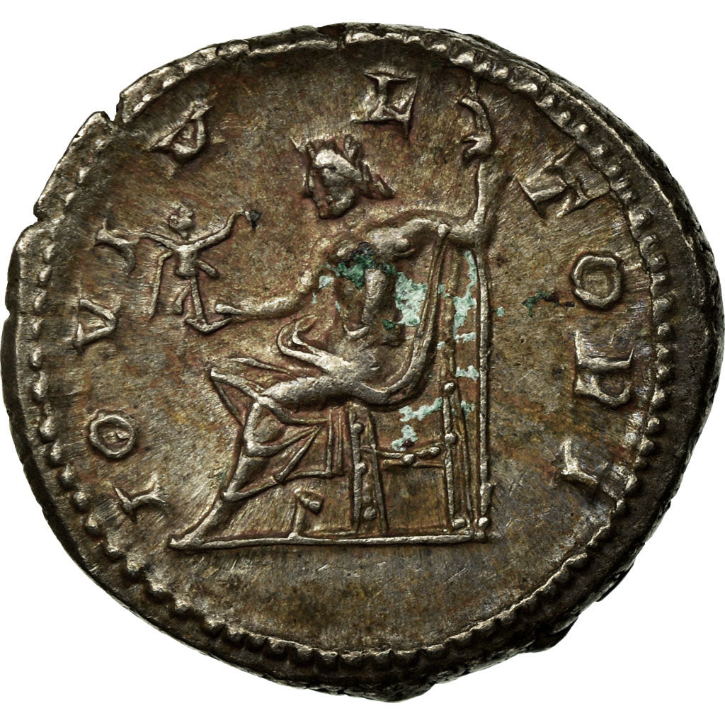 Coin, Severus Alexander, Denarius, 225, Rome, AU(55-58), Silver, RIC:144