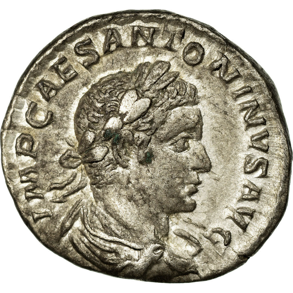 Moneta, Elagabalus, Denarius, 219, Rome, BB+, Argento, RIC:153