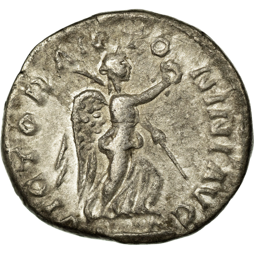 Moneta, Elagabalus, Denarius, 219, Rome, BB+, Argento, RIC:153