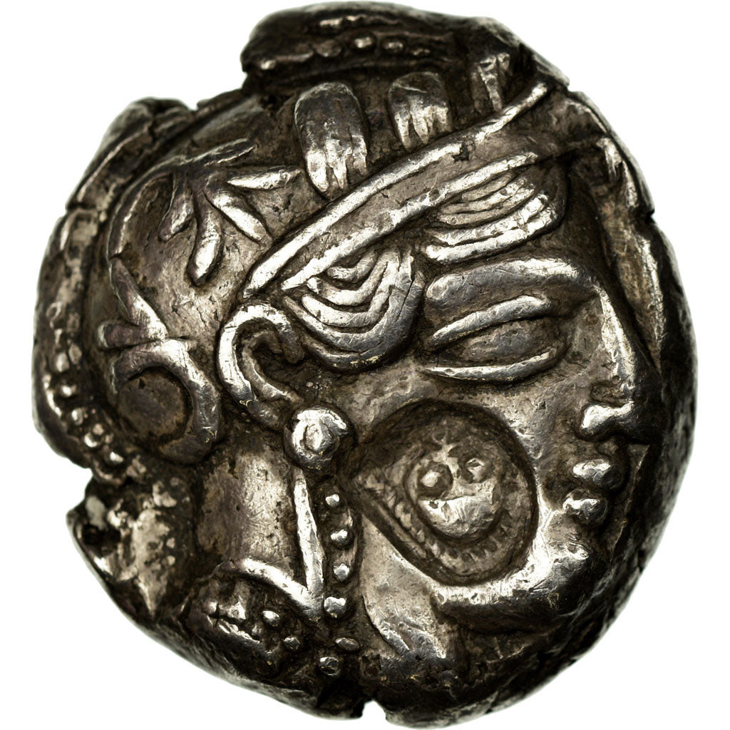 Coin, Attica, Tetradrachm, 454-404 BC, Athens, EF(40-45), Silver, SNG Cop:31