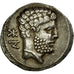 Coin, Spain, Bolskan, Denarius, 1st century BC, Osca, AU(55-58), Silver