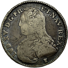 Monnaie, France, Louis XV, 1/2 Écu aux branches d'olivier, 1728, Rennes