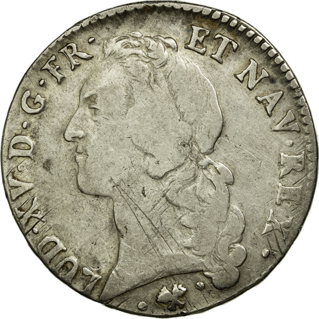 Moneda, Francia, Louis XV, Écu au bandeau, Ecu, 1764, Bayonne, BC+, Plata