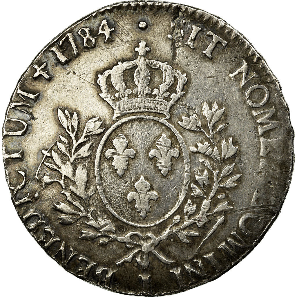 Coin, France, Louis XVI, Écu aux branches d'olivier, Ecu, 1784, Limoges