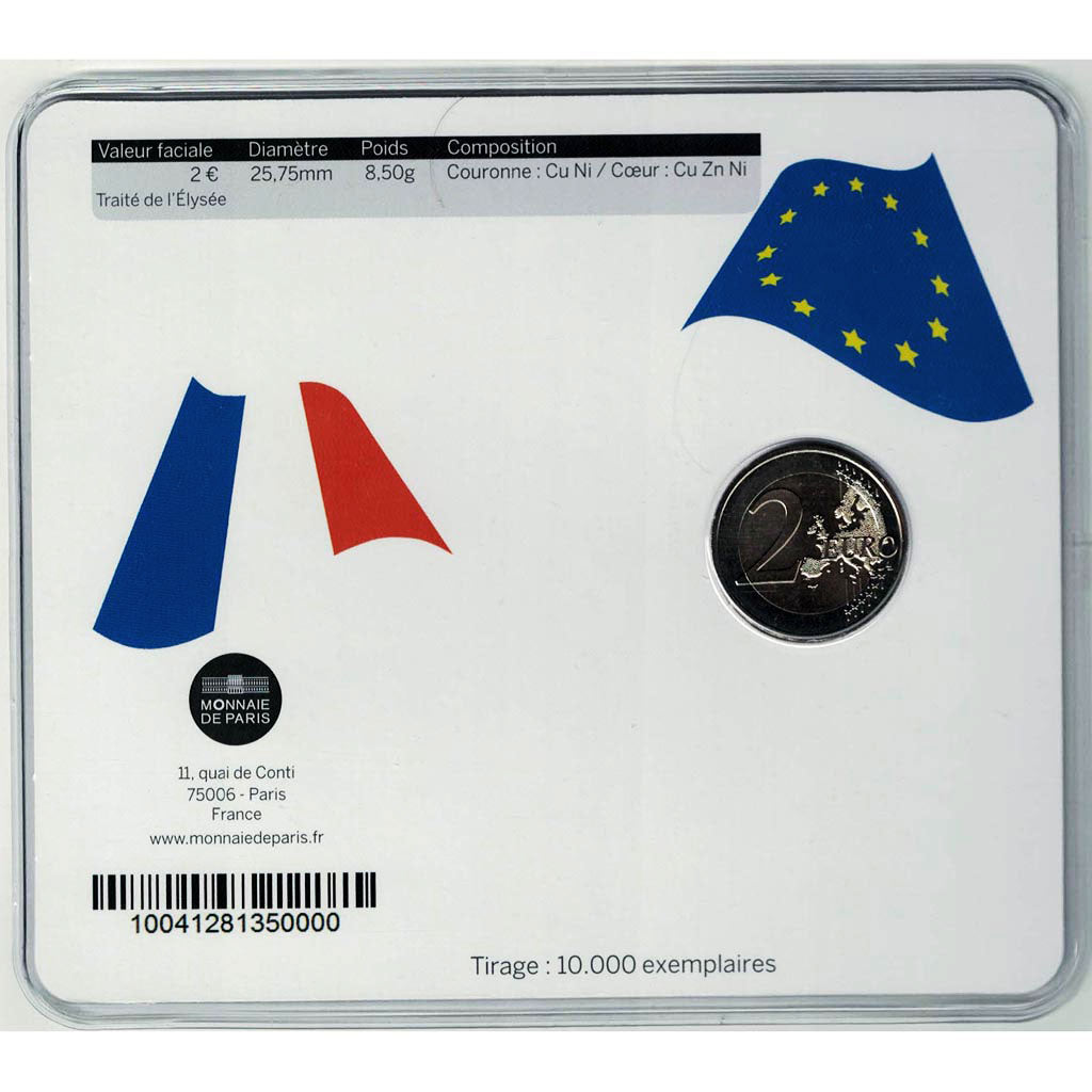 France, 2 Euro, 2013, Bi-Metallic, KM:2094
