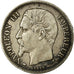 Coin, France, Napoleon III, Franc, 1858, Paris, VF(30-35), Silver