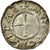 Moneda, Francia, Charles le Chauve, Denier, 864-875, Reims, BC+, Plata, Prou:299