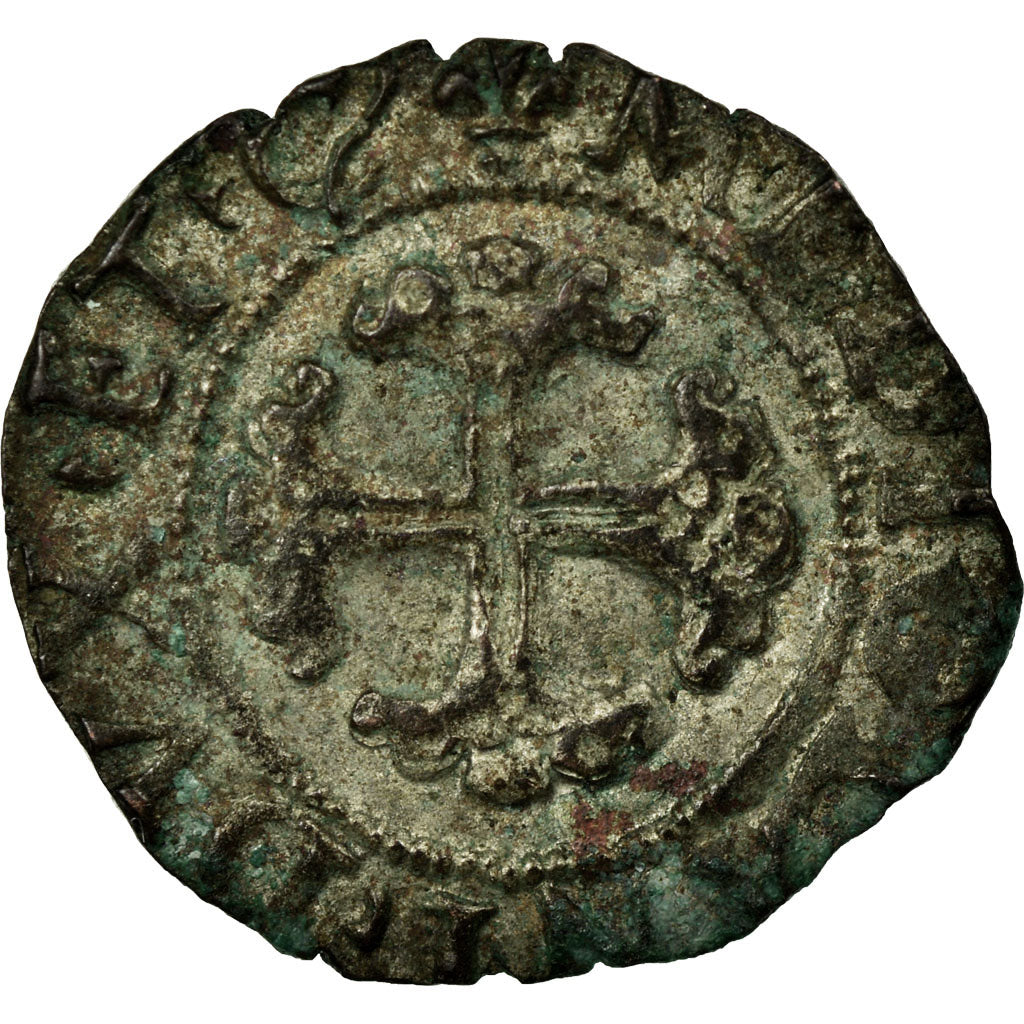 Monnaie, Italie, Louis XII, Trillina, 1500-1512, Milan, TB+, Billon