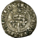 Coin, France, Charles VI, Florette, 1419, Paris, EF(40-45), Billon