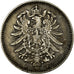 Coin, GERMANY - EMPIRE, Wilhelm I, Mark, 1875 C, Frankfurt, AU(55-58), Silver