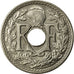 Munten, Frankrijk, Lindauer, 25 Centimes, 1914, UNC-, Nickel, KM:867