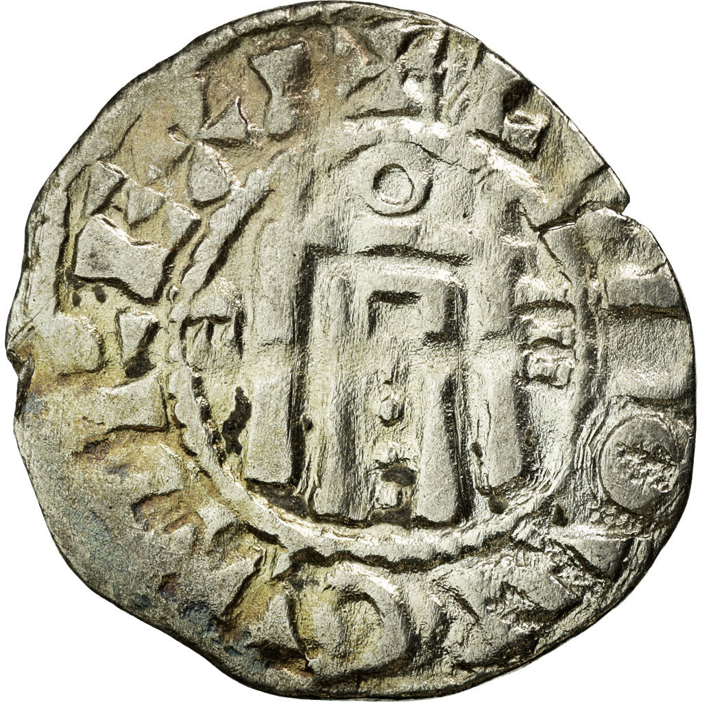 Coin, France, Louis VI, Denier, 1110-1130, Orléans, EF(40-45), Silver