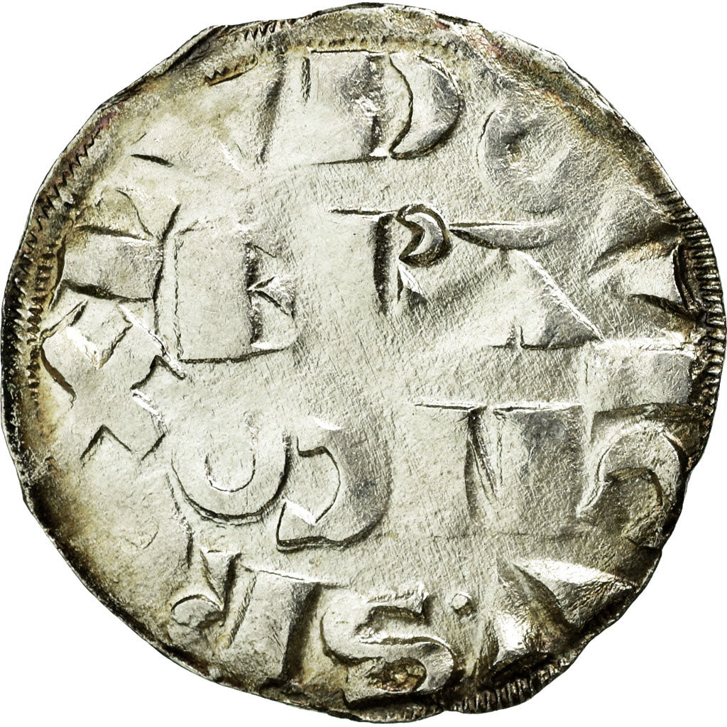 Coin, France, Louis VII, Denier Parisis, Paris, EF(40-45), Silver, Duplessy:146