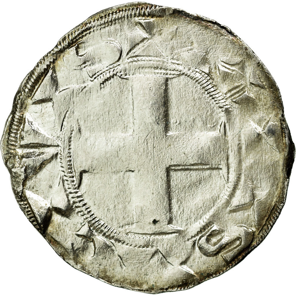Coin, France, Louis VII, Denier Parisis, Paris, EF(40-45), Silver, Duplessy:146