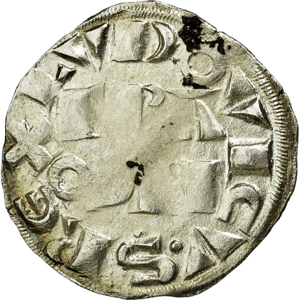 Coin, France, Louis VII, Denier Parisis, Paris, EF(40-45), Silver, Duplessy:146