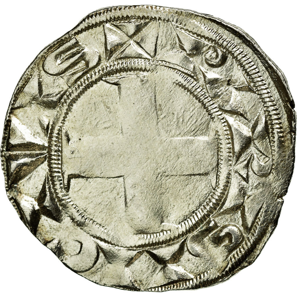 Coin, France, Louis VII, Denier Parisis, Paris, EF(40-45), Silver, Duplessy:146