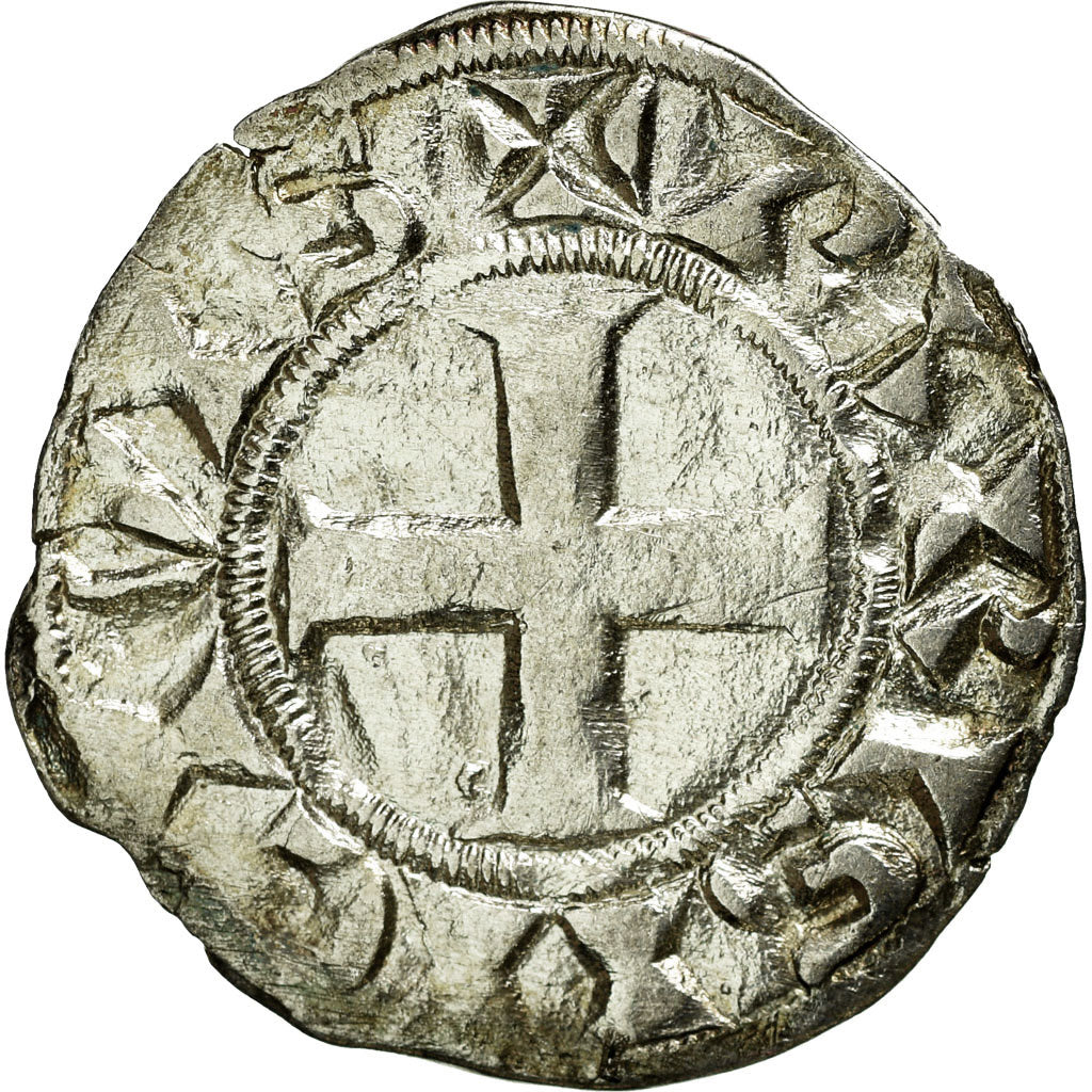 Munten, Frankrijk, Louis VII, Denier Parisis, Paris, ZF+, Zilver, Duplessy:146