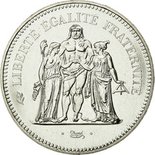 Coin, France, Hercule, 50 Francs, 1980, Paris, MS(64), Silver, KM:941.1