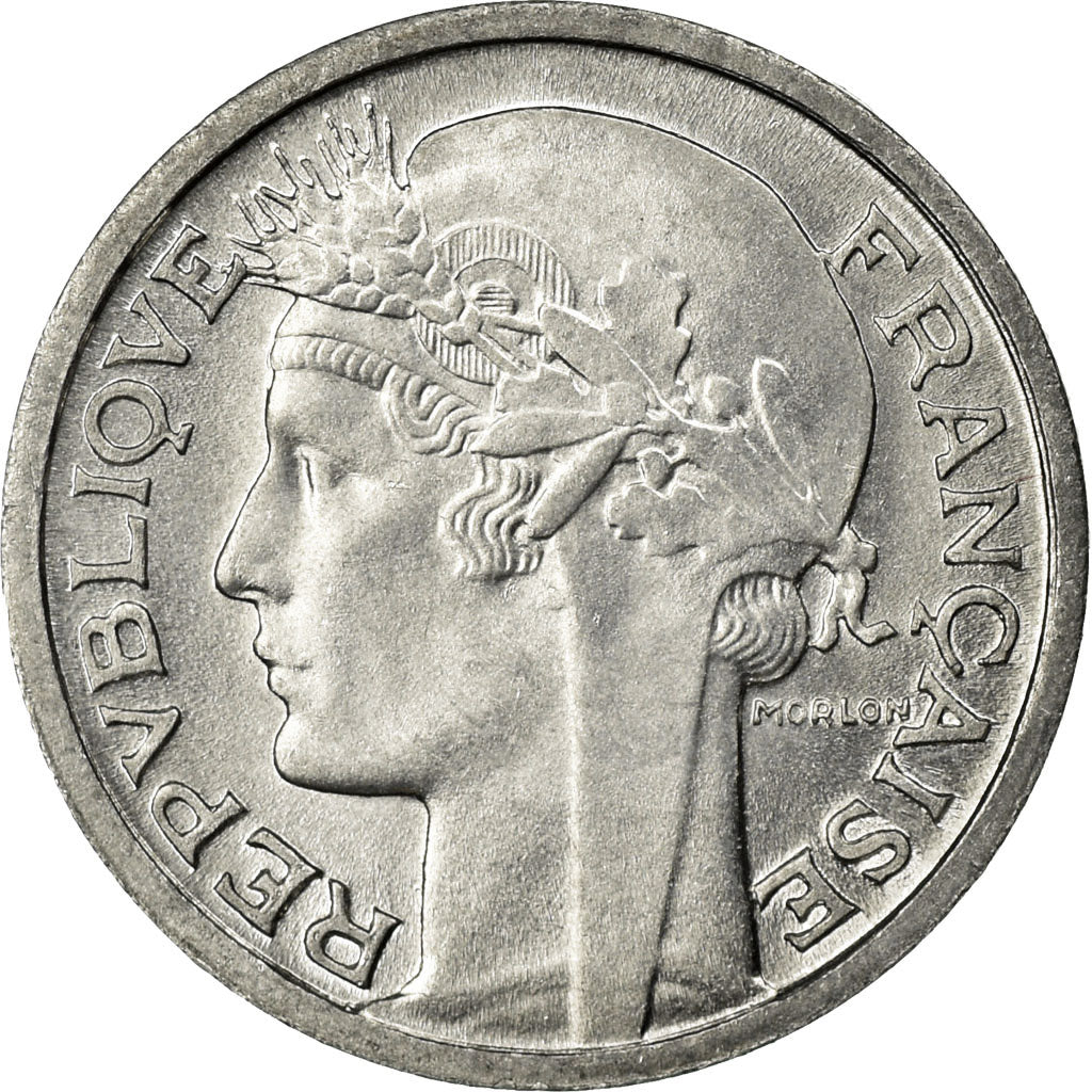 Moneta, Francia, Morlon, 50 Centimes, 1946, Paris, SPL, Alluminio, KM:894.1a