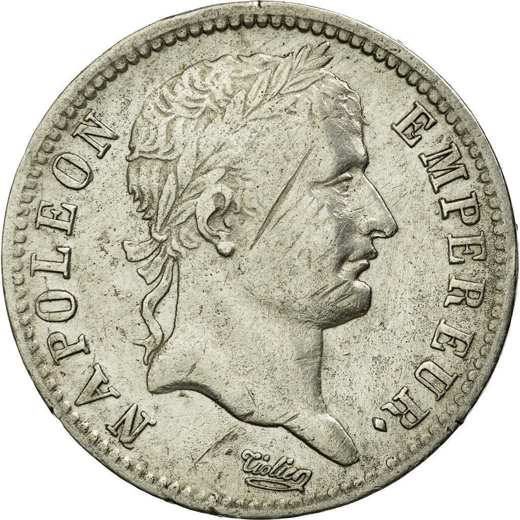 Coin, France, Napoléon I, Franc, 1809, Paris, EF(40-45), Silver, KM:692.1