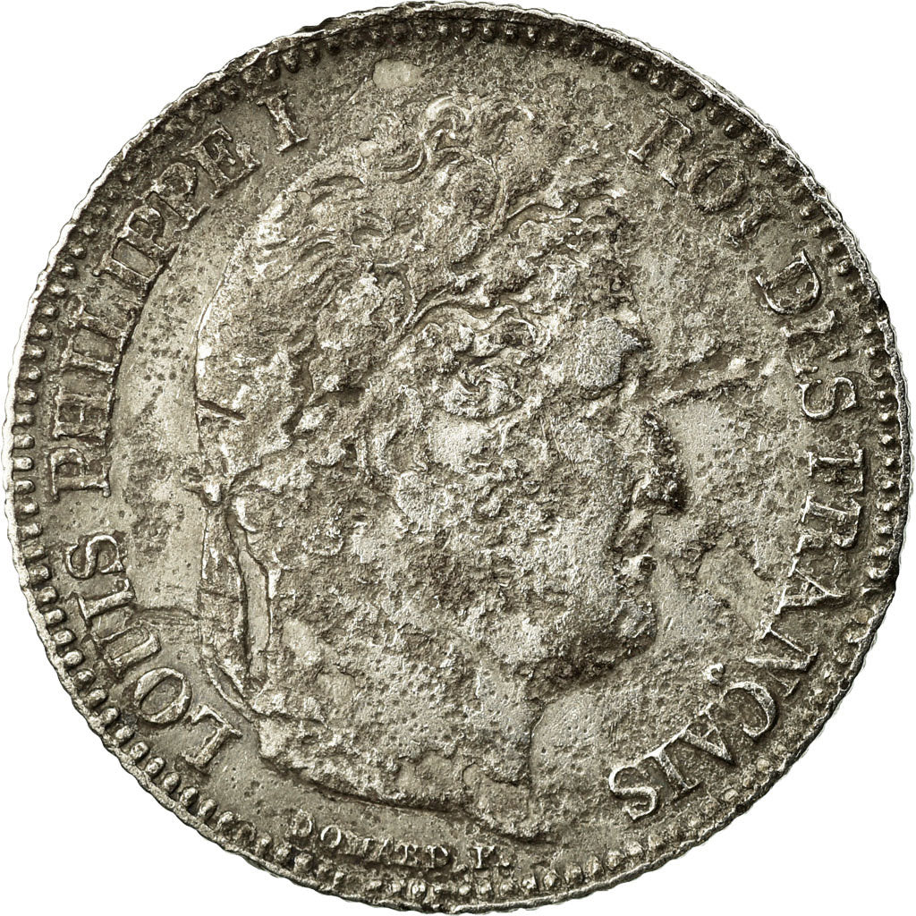 Coin, France, Louis-Philippe, Franc, 1832, Rouen, VF(20-25), Silver, KM:748.2
