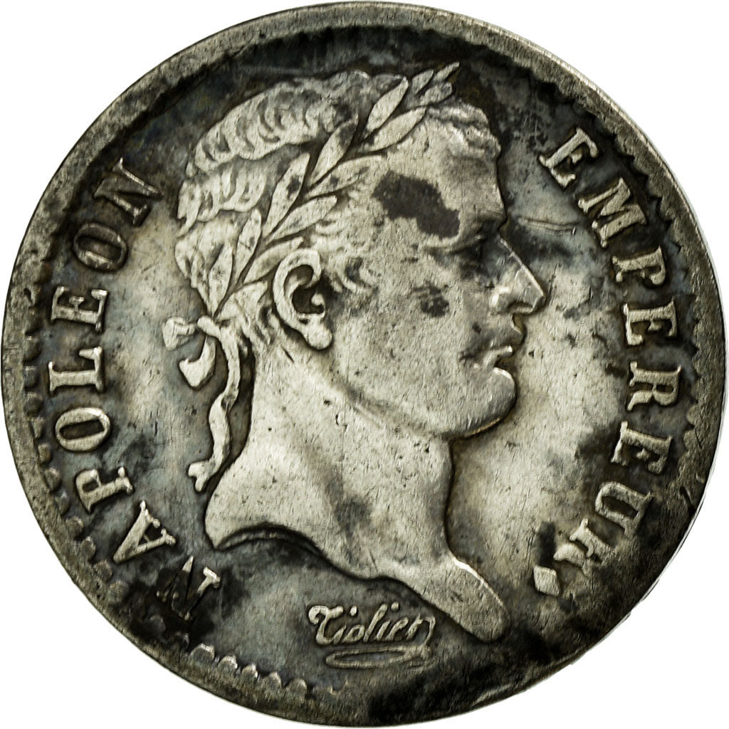 Coin, France, Napoléon I, 1/2 Franc, 1813, Limoges, EF(40-45), Silver