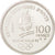 Moneta, Francja, 100 Francs, 1989, MS(65-70), Srebro, KM:971