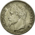 Coin, France, Napoleon III, 50 Centimes, 1864, Paris, AU(55-58), Silver