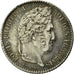 Moneda, Francia, Louis-Philippe, 1/4 Franc, 1832, Paris, EBC+, Plata, KM:740.1
