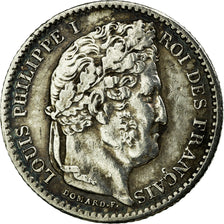Coin, France, Louis-Philippe, 25 Centimes, 1846, Paris, EF(40-45), Silver