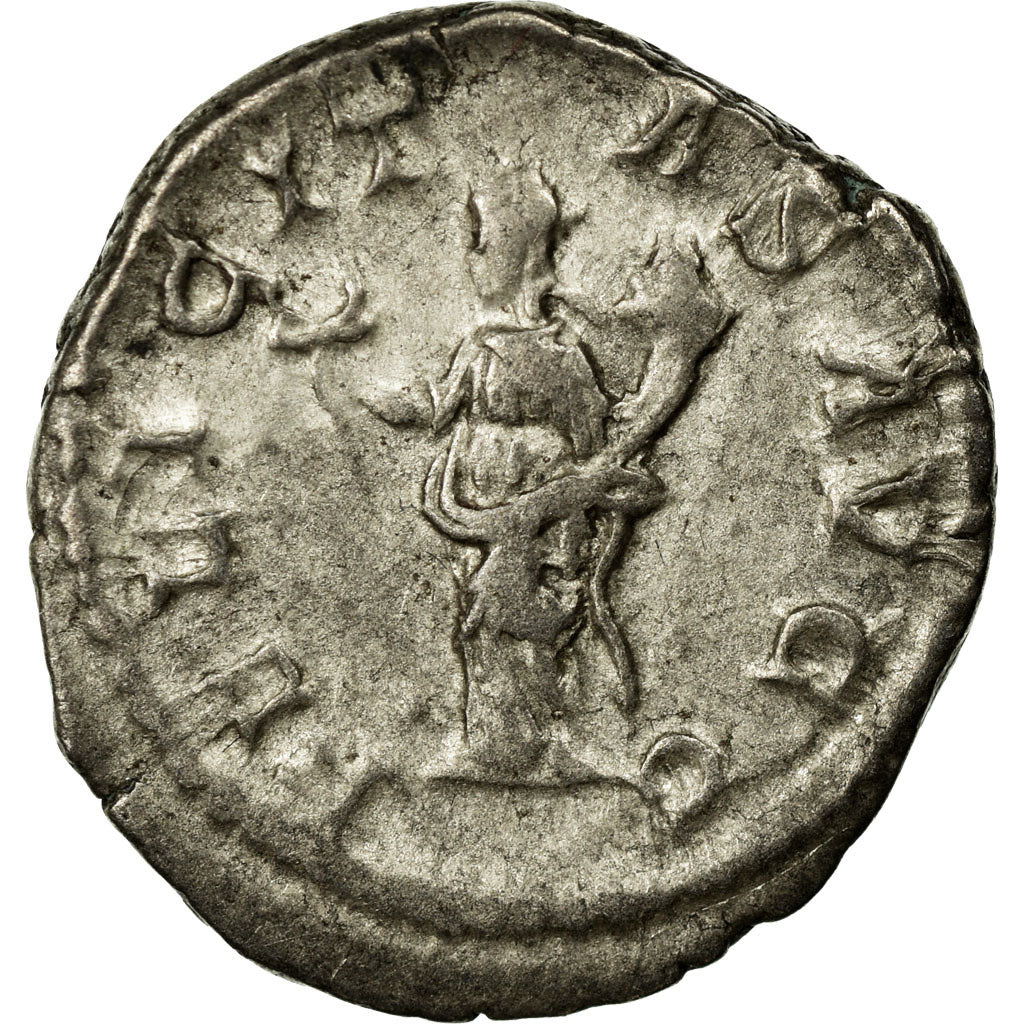 Coin, Septimius Severus, Denarius, 205, Rome, AU(50-53), Silver, RIC:261