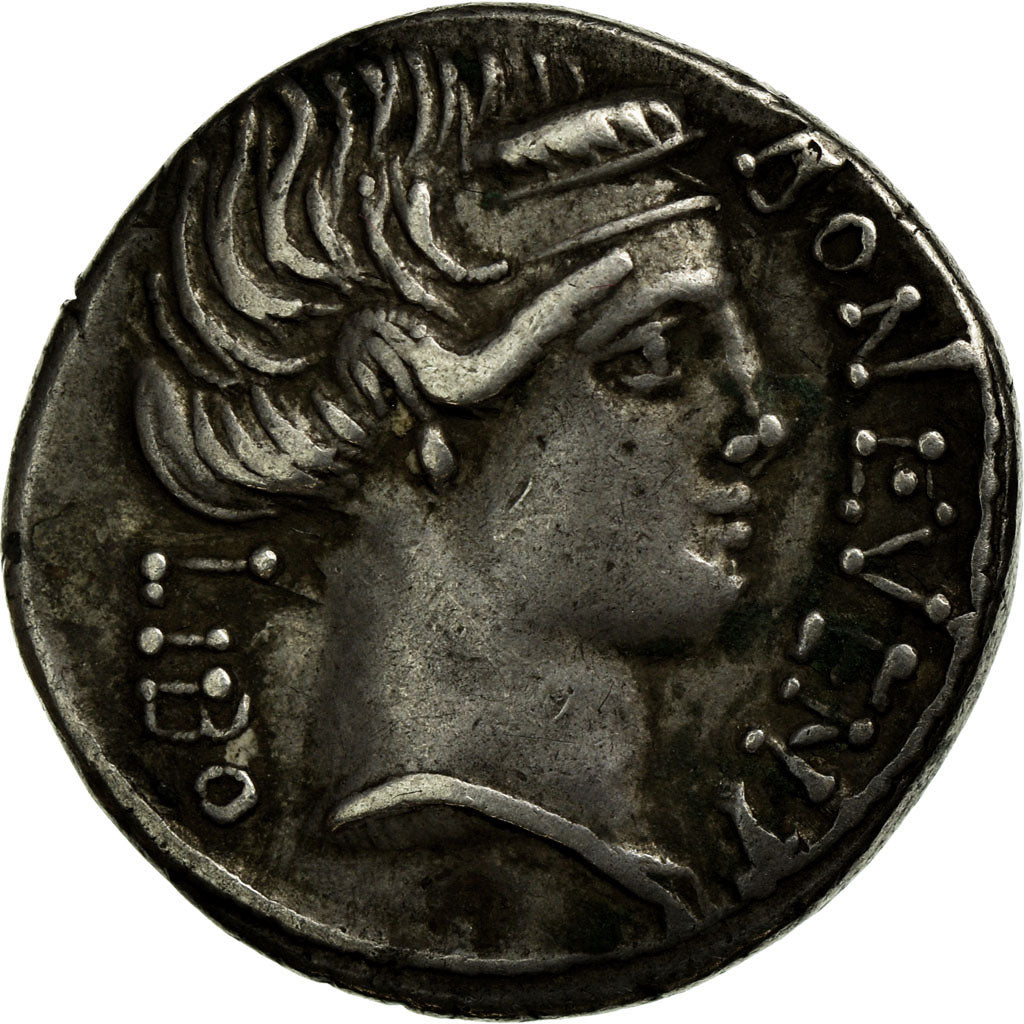 Coin, Scribonia, Denarius, 62 BC, Rome, AU(50-53), Silver, Crawford:416/1a