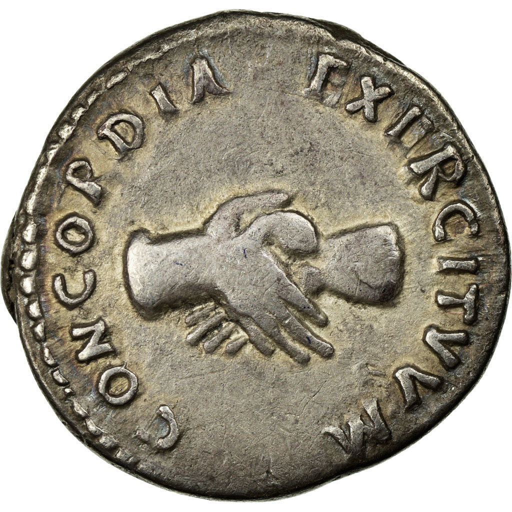 Coin, Nerva, Denarius, AD 97, Rome, AU(50-53), Silver, RIC:14
