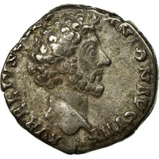 Coin, Marcus Aurelius, Denarius, 156, Rome, EF(40-45), Silver, RIC:468