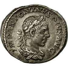 Coin, Elagabalus, Denarius, 220-222, Rome, AU(50-53), Silver, RIC:102
